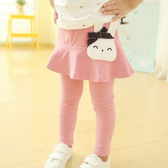 WILLBEST Girls Clothes Toddler Girls' Leggings Skirt Ruffle Skirt Pants Kids 3606