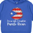 thumbnail image 3 of Inktastic I'm So Cute, I Must Be Puerto Rican Sunflower Puerto Rico Toddler Hoodie, 3 of 4