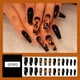 thumbnail image 1 of Uñas postizas, uñas postizas, regalos para mujeres, calabazas gatitas oscuras y espeluznantes, usan placas para uñas, manicuras y parches de uñas postizas extravagantes de Halloween que son removibles, 1 of 5