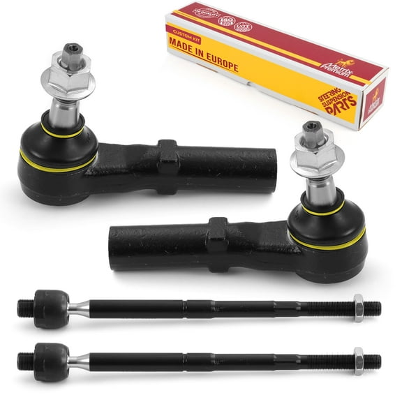 Metrix Premium Chassis Parts - 4 PC Inner & Outer Tie Rod End Kit Fits 08-10 Dodge Challenger, 07-10 Charger RWD, 06 Charger, 05-08 Magnum RWD, 05-10 Chrysler 300 RWD, EV80702, ES3571