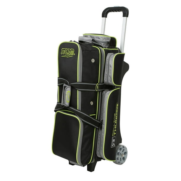 Storm 3 Ball Rolling Thunder Bowling Bag Black/Gray/Lime