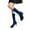Dark Blue, variant on Textured Over The Knee Stockings Sheer Shimmery Calf Socks for Daily Wear And Fashion Outfits Sunfish