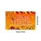thumbnail image 5 of ¡Precios de Oferta!, Fondo de tela con temática de Acción de Gracias Serie naranja y amarilla Cosechas de Acción de Gracias Calabaza Hoja de arce Pavo Decoración de fiesta Akmoler, 5 of 7