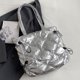 thumbnail image 1 of Bolso informal para mujer, Bolso elegante de gran capacidad para viajes de compras (plata), 1 of 8