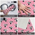 thumbnail image 2 of Artistic Cartoon Cow Print Head Front Door Mat, Indoor Mats for Bedroom Bathroom Kitchen, Floor Mat Non-Slip, Soft Carpet Floor Cover Machine Washable Entryway Mat - 20x31.5in, 2 of 5