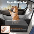 thumbnail image 4 of Asiento de coche para perros Tivray Elevated Booster para perros pequeños y medianos, 4 of 8
