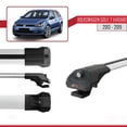 thumbnail image 3 of Compatible with Volkswagen Golf 7 (5G) Variant 2013-2019 ACE-1 Car Roof Rack Cross Bar Grey Aluminium 2 Bars, 3 of 7