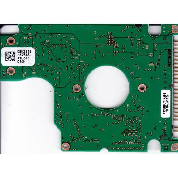 HTS548080M9AT00, PN 08K0878, 08K2818 H69545_, Hitachi 80GB IDE 2.5 PCB