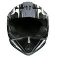 thumbnail image 2 of Raider GX3 Motocross Dirt Bike Youth Helmet DOT Approved - Black /Silver - YL, 2 of 4