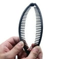 thumbnail image 3 of Sonducket Pinza de pelo elegante moda nupcial boda horquilla niñas pasadores estilo curvo herramienta Banana Clips para mujeres señora adultos Accesorio para el cabello Rosa roja Sonducket AP009812-04B, 3 of 6
