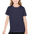 thumbnail image 2 of zbxnLI 3-18 Y Quick Dry T Shirt for Girl Short Sleeve Tee Tops for Kids Running Workout Summer Activewear Top, 2 of 5