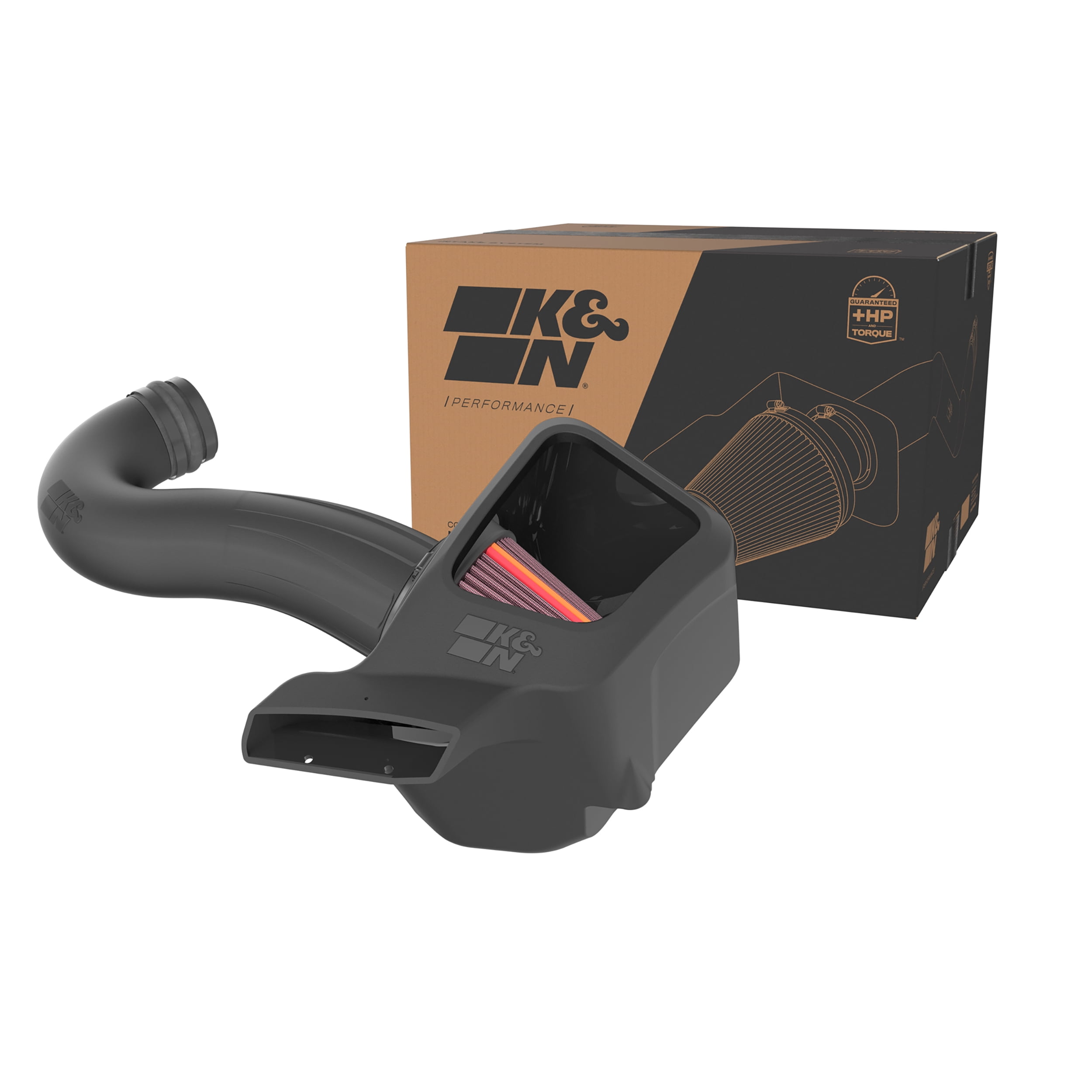 K&N Performance NextGen Cold Air Intake System: Easy Installation, Engineered to Maximize Airflow, Boost Horsepower & Torque, 50-1563