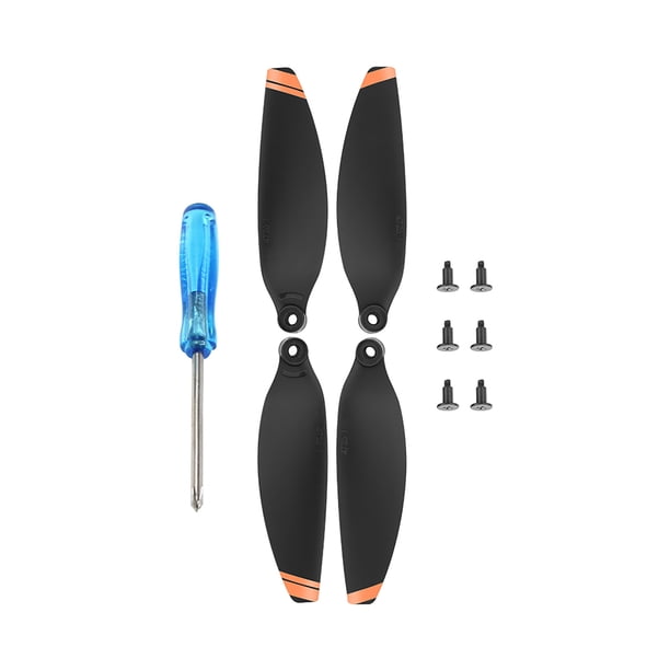 Guangcailun 4 Palas De Hélice De Repuesto Para Drones RC En Rojo – Fáciles De Instalar, Duraderas Y Hechas De ABS, Compatibles Con Mini Helicópteros De Control Remoto, Accesorio Para Mejorar La Estabilidad Y Maniobrabilidad