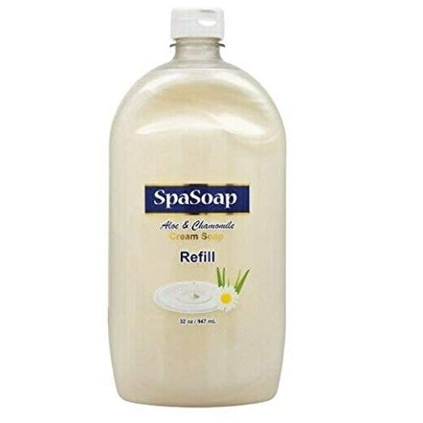 Spa Soap Aloe & Chamomile Liquid Soap Refills, 32oz. Bottles