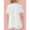 thumbnail image 2 of Chic 'Expensive, Difficult & Talks Back' Graphic Tee for Girls - 100% Cotton, Crew Neck, Short Sleeve, Breathable & Comfortable - Perfect Casual Top for Spring/Summer/Fall - Ideal Gift, 2 of 7