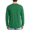 thumbnail image 4 of Men Long Sleeve V Neck Pullover Shirt Lightweight Regular Fit Soft Fabric Plain Basic Top for Daily Wear, 4 of 6