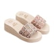 thumbnail image 2 of Zapatos de cuña con chanclas de verano para mujer, cómodos zapatos informales de playa Wmkox8yii  hj789, 2 of 8