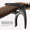 thumbnail image 2 of Capo,Guitar Capo for Acoustic Electric Guitar (Black Cpao), 2 of 10