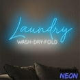 thumbnail image 5 of Handmadetneonsign Laundry Neon Sign, Laundry Wash Dry Fold Led Sign, Laundry Service Neon Light 94554, 5 of 5
