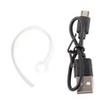 thumbnail image 3 of Auriculares Bluetooth con tiempo de espera prolongado, auriculares internos estéreo de un solo oído, auriculares deportivos comerciales verdaderamente inalámbricos, 3 of 10