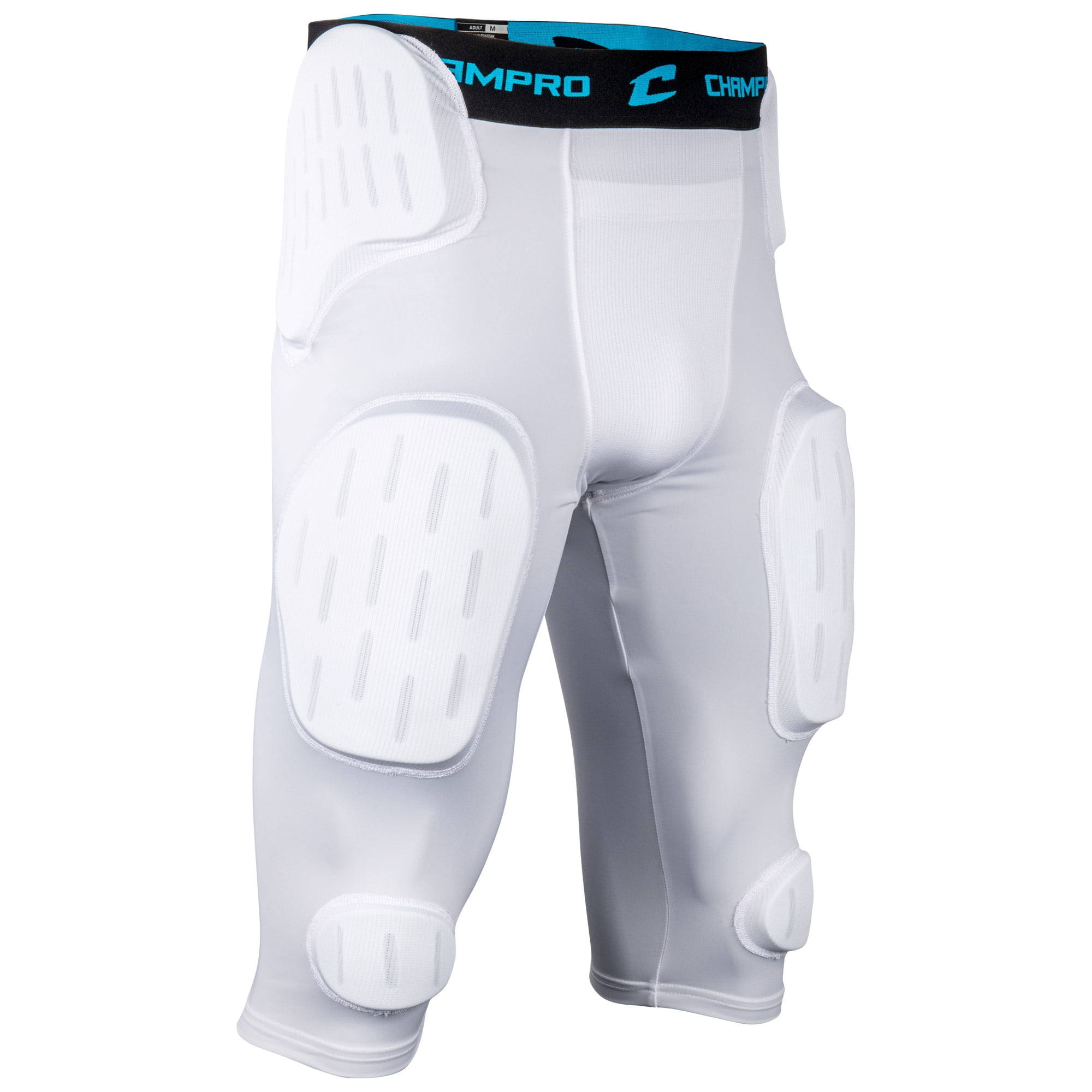 Champro Formation 7-Pad Girdle, Adult, 2X-Large, White
