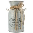 thumbnail image 2 of Vintage Metal Flower Bucket Planter Rustic Flower Jug Plant Flower Container, 2 of 8