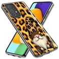 thumbnail image 2 of MUNDAZE Samsung Galaxy A20 Shockproof Clear Hybrid Protective Phone Case Gnome Sunflower Leopard Cover, 2 of 5