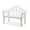 White, variant on Plow & Hearth Lutyen Outdoor Garden Bench: Built with FSC-Certified Eucalyptus Wood