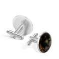 thumbnail image 3 of Saint Patrick's Day Men's Cufflinks for Dress Shirts Made of Stainless Steel for Business and Formal Events, 3 of 6