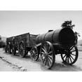 thumbnail image 2 of Highsmith, Carol 14x12 White Modern Wood Framed Museum Art Print Titled - Borax wagons Death Valley California, 2 of 4