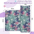 thumbnail image 5 of Pioneer Flower Floral Print Pattern Toddler Nap Mats for Kids Preschool,Sleeping Mat Bag or Kids,Toddler Sleeping Bag,Toddler Nap Mat or Daycare, 5 of 6