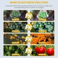 thumbnail image 7 of iPower 1 Tube LED Grow Light with Full Spectrum for Indoor Plants, Adjustable Gooseneck, 3 Light Modes&10 Dimmable Levels, 3 Auto Timing Modes, Yellow, 2 Pack, 7 of 7