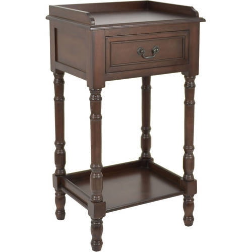 Better Homes and Gardens Traditional 1Drawer Accent Table, Multiple
