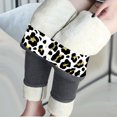 thumbnail image 2 of LYXSSBYX Leggings for Women Plus Size Fashion Casual Women Printed Span Ladies High Waist Keep Warm Leggings Pants, 2 of 9