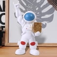 thumbnail image 4 of simhoa Figurine Astronaute Moderne Statue en Résine Modèle d'Espace Bleu, 4 of 8