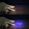 thumbnail image 2 of Linterna UV luz negra 51 LED lámpara de mano mini ultravioleta mascotas detector de orina para billetes falsos, orina de perros, gatos, cortinas Ormromra WRQX-29, 2 of 4