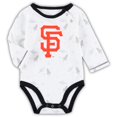 thumbnail image 2 of Newborn & Infant Black/White San Francisco Giants Dream Team Bodysuit Hat & Footed Pants Set, 2 of 4