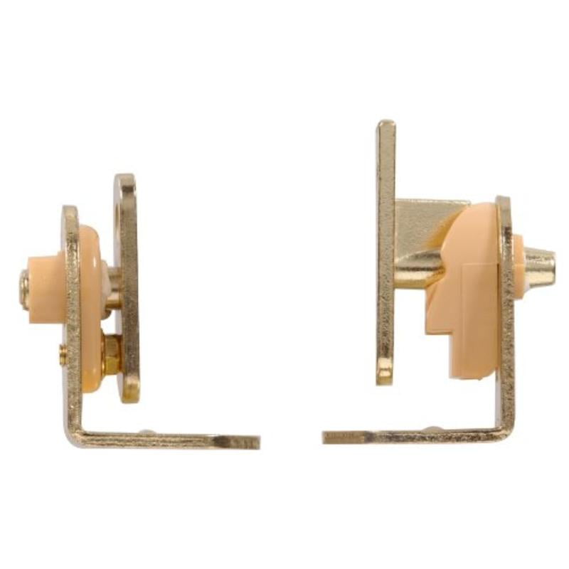 Cafe Door Hinges, Brass Finish Hillman Door Hinges 851593 008236865875
