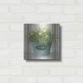 thumbnail image 3 of Luxe Metal Art 'Galvanized Flores' by Cindy Jacobs, Metal Wall Art, 12"x12", 3 of 9