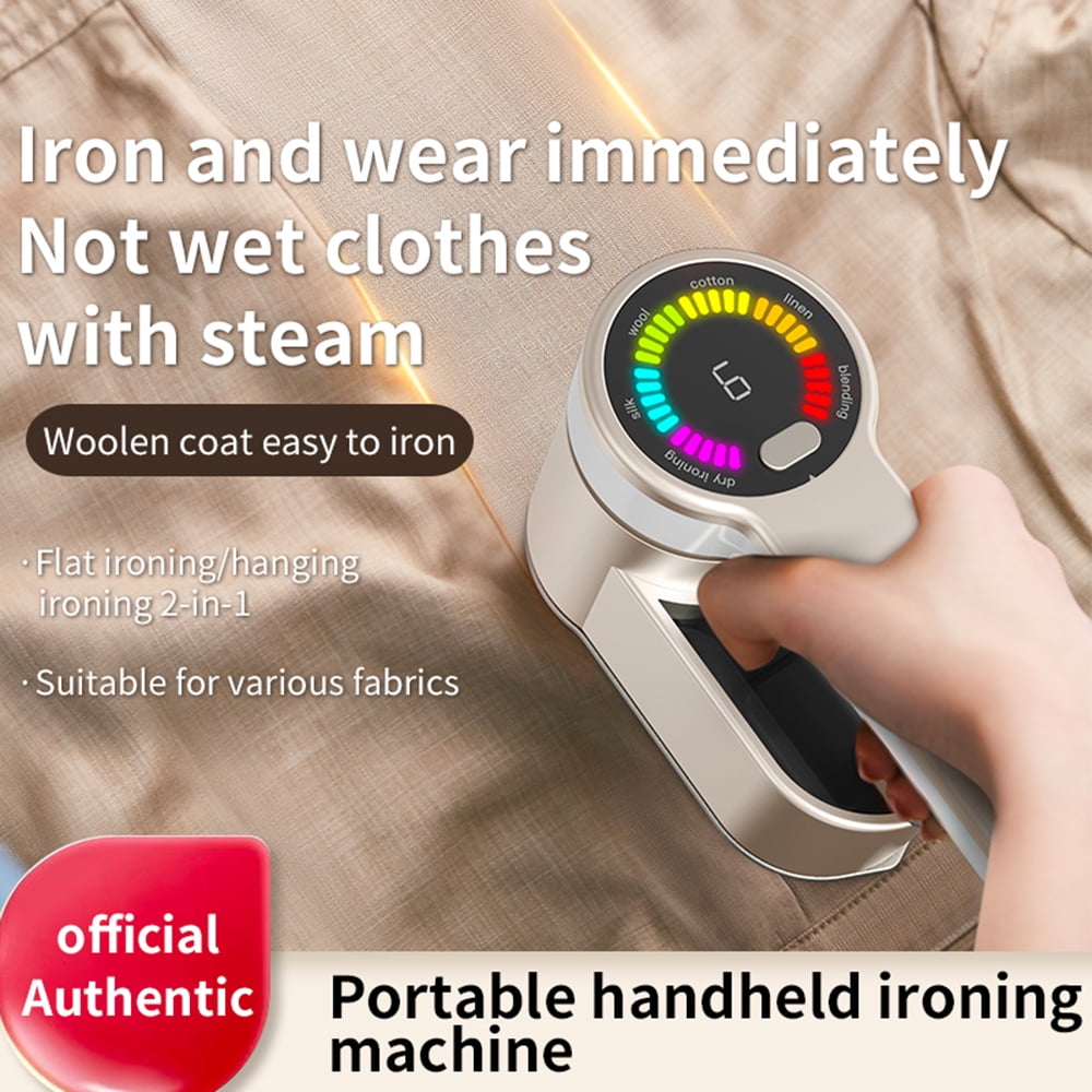 Portable Steamer for Clothes, Handheld Steamer Iron,Ironing Steaming 2 in 1,10s Fast Heating 360° Rotating Nozzle for Home, Dorm, Travel