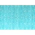 thumbnail image 1 of Ahgly Company Indoor Rectangle Abstract Light Blue Modern Area Rugs, 2' x 4', 1 of 4