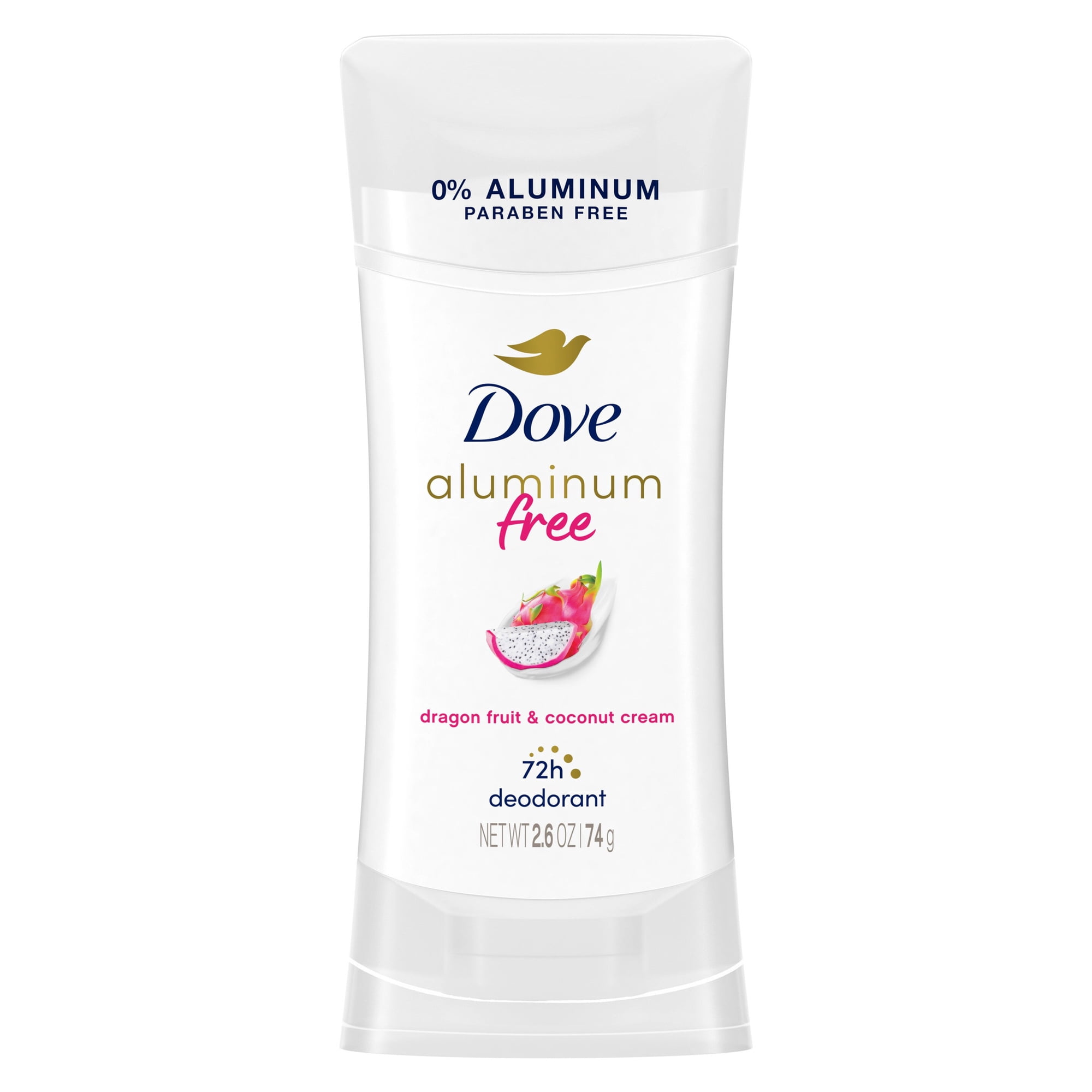 Dove Deodorants Stick Dragon Fruit & Coconut Cream 72 Hour Odor Protection, 2.6 oz