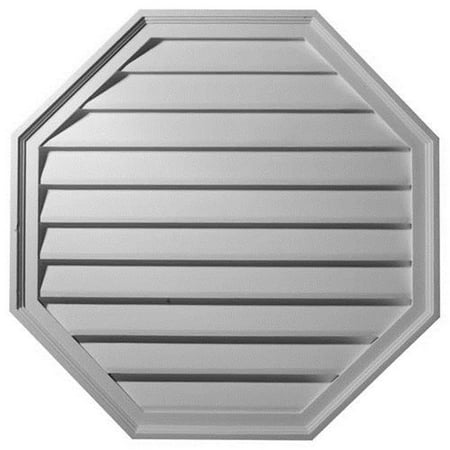 Ekena Millwork Gvoc30x30d 30 In W X 30 In H X 2 12 In P Architectural Accents Octagon Gable Vent Louver 44 Decorative Walmart Canada