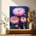thumbnail image 6 of Qisvanset 12x16 Inch With Frame 2D Flat Wall Art Vibrant Cactus Bloom Southwest Desert Nature Wall Decor, 6 of 8
