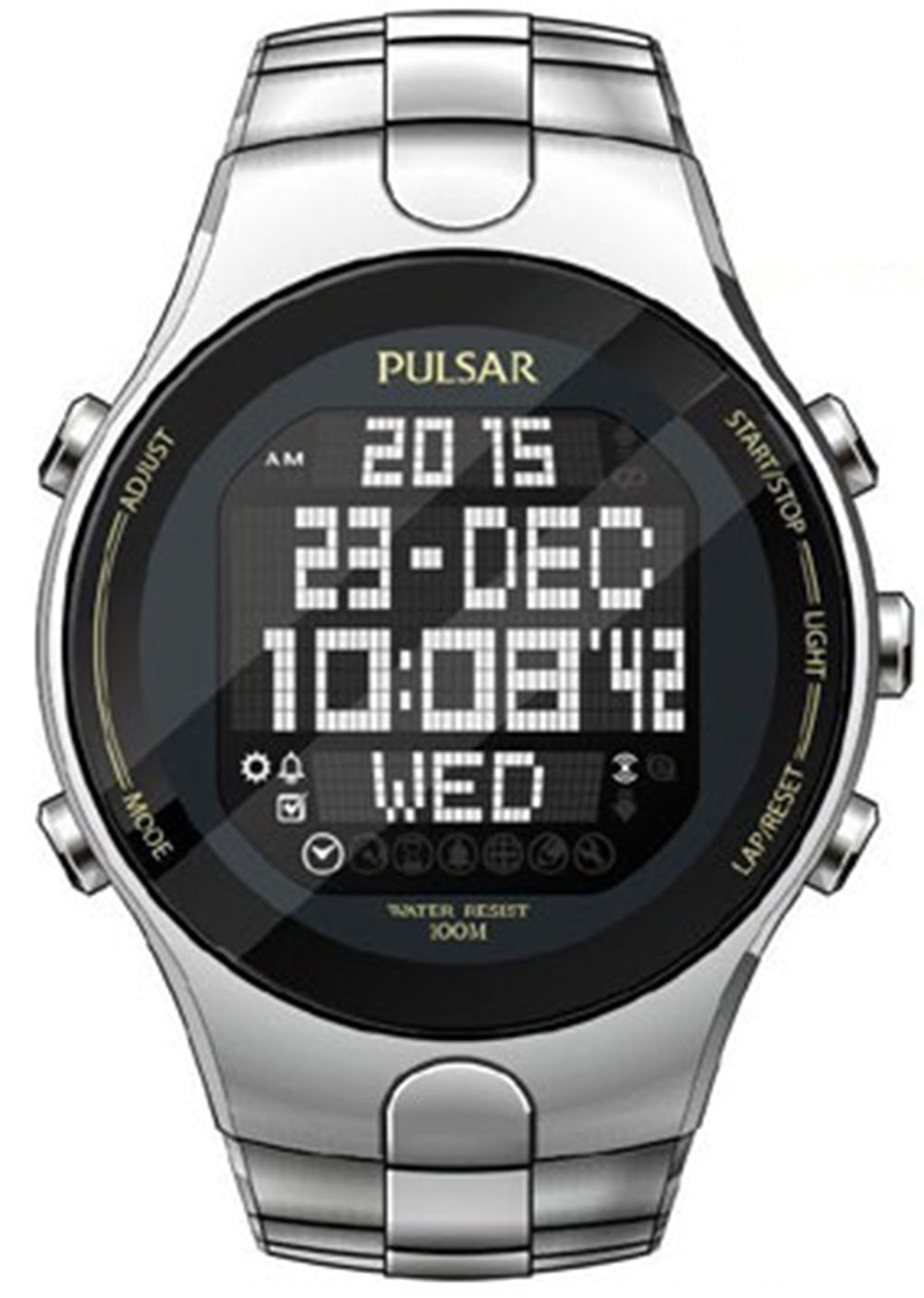 pulsar dual display watch