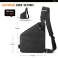 thumbnail image 4 of WANDER PLUS® Bolso Bandolera Antirrobo, Bolso Bandolera Diseño Antirrobo para Viajes, Deporte, Trabajo, 4 of 5