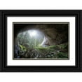 thumbnail image 1 of Prexus, Esmee 14x10 Black Ornate Wood Framed with Double Matting Museum Art Print Titled - Peek to Heaven, 1 of 4