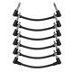 thumbnail image 1 of Guitar Patch Cable Guitar Effect Pedal Cables,Black 6 Pack 15cm, 1 of 5