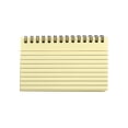 thumbnail image 2 of Clearance Sale 3"x5" Spiral Bound Index Card Pad - 50 Sheets, Ruled Thick Paper, Multicolor, Portable with Plastic Backing, 2 of 9