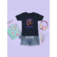 thumbnail image 3 of Spooky Witch Hat Kitten T-Shirt Juniors -Image by Shutterstock,  x-Large, 3 of 4